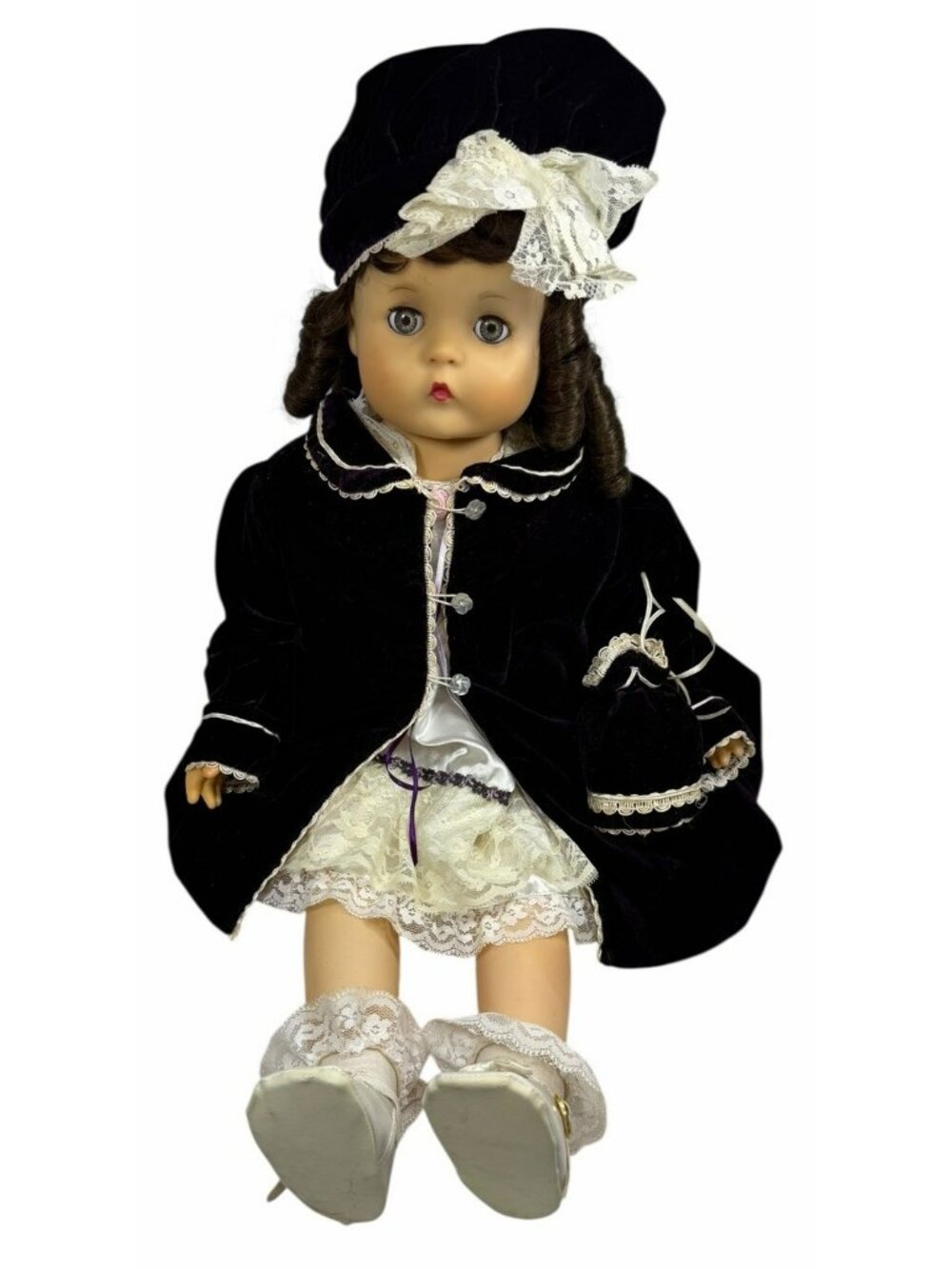 Vintage 2001 Ashton-Drake Effanbee PATSY MAE 28" Vinyl Doll 1934 Reproduction